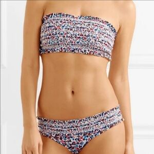 Tory Burch Floral Bikini Tube Top - Sz S SW2054